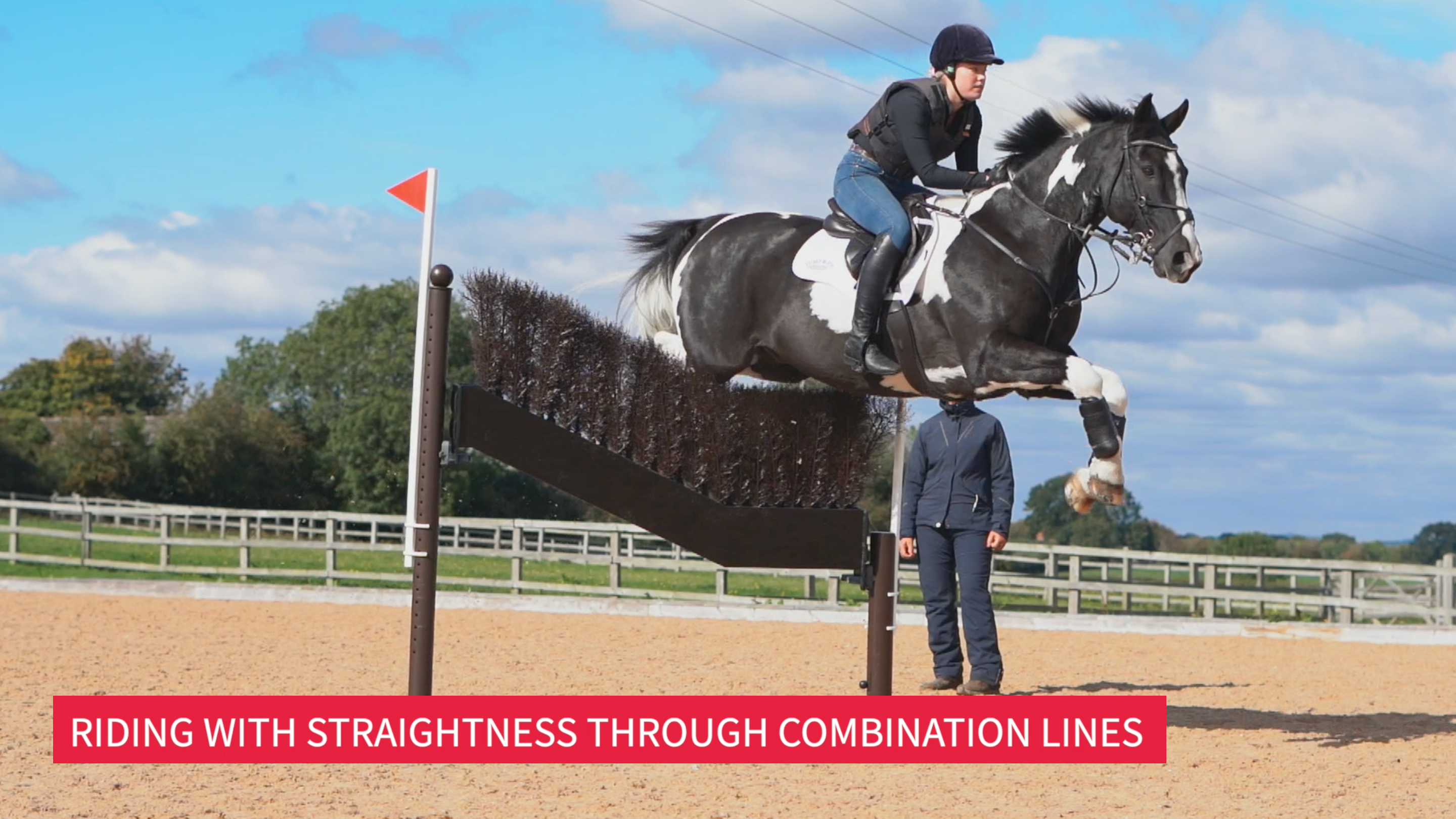 Riding With Straightness Throughout Combination Lines